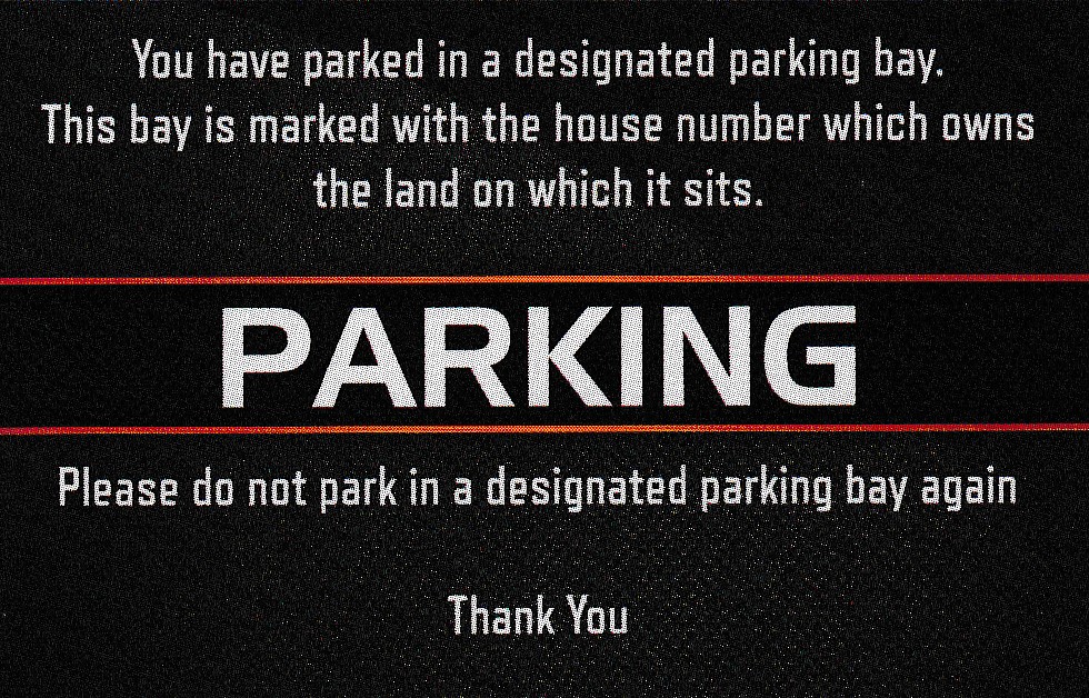 2020 10 Parking Numbered bays